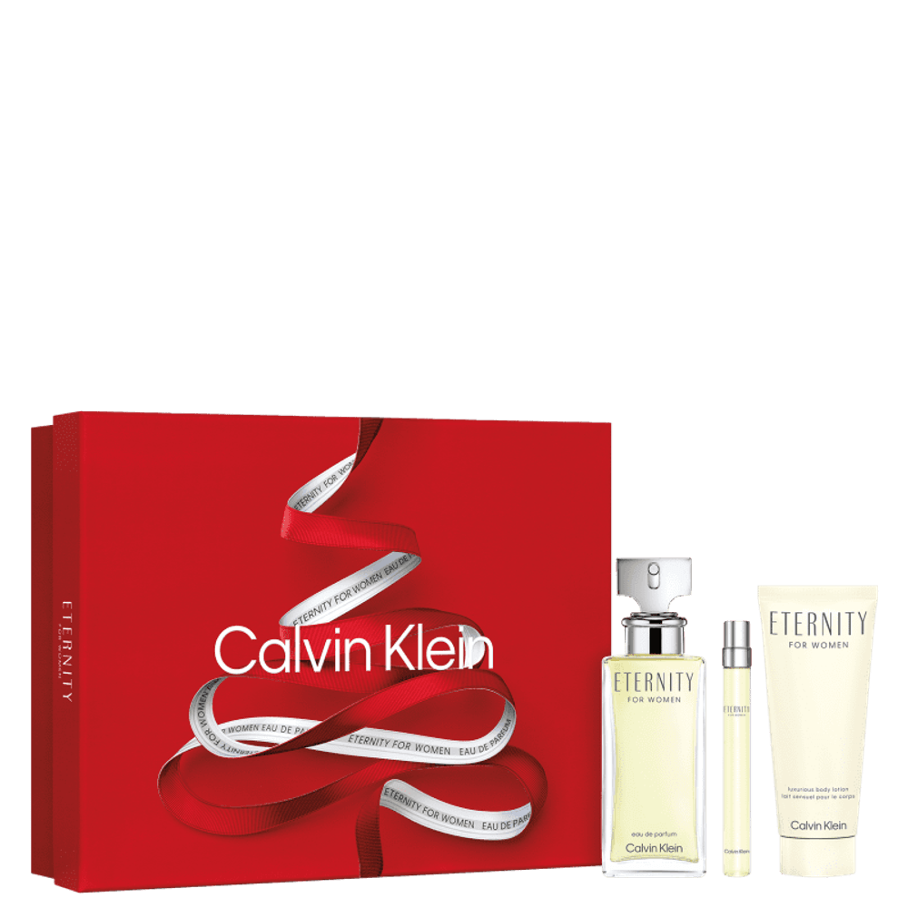 Kit Calvin Klein Eternity For Woman Eau de Parfum Feminino 100ml +