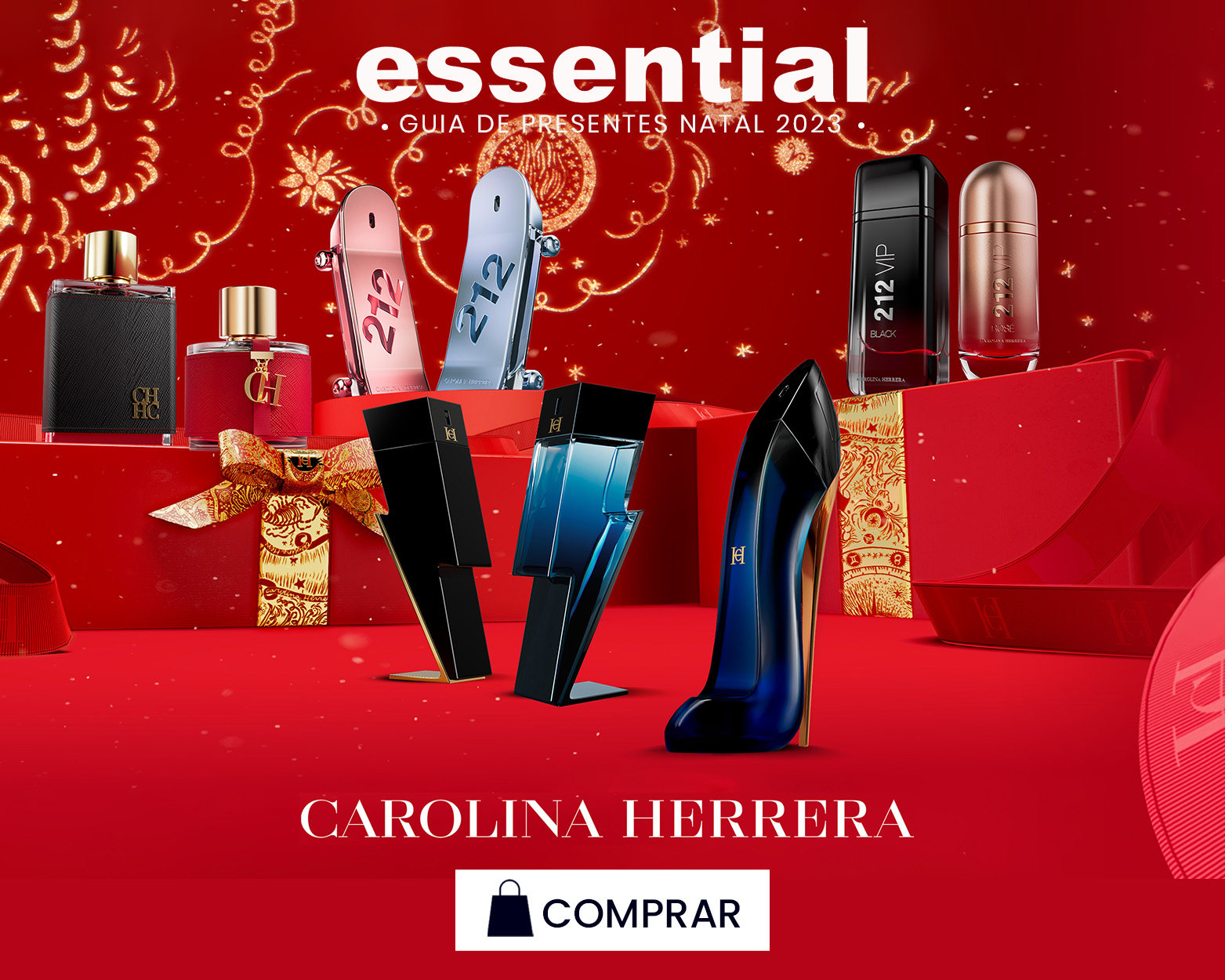 Kit Carolina Herrera Good Girl Eau de Parfum Feminino 50ml + BL 75ml -  essentialparfums